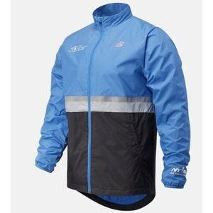 $135 NWT MENS Extra Large XL NEW BALANCE NYC blue Marathon jacket 50th FREE SHIP